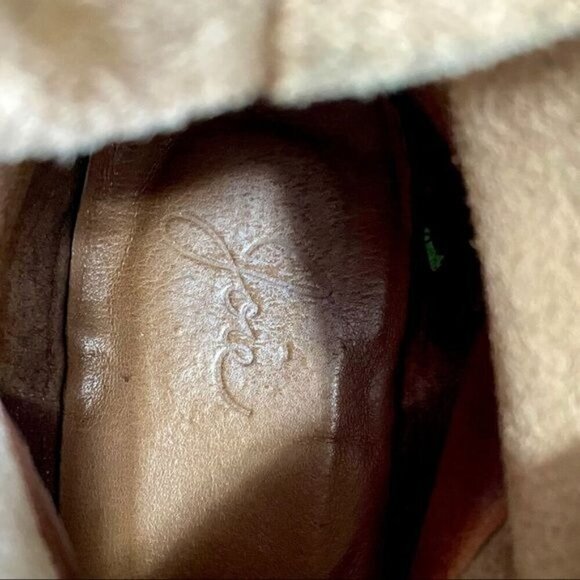 Joie Hoxton Suede Beige Spring Ankle  Boots, size 36.5EU - Picture 8 of 11